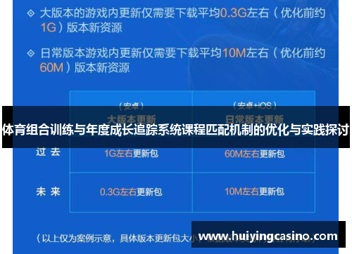 体育组合训练与年度成长追踪系统课程匹配机制的优化与实践探讨